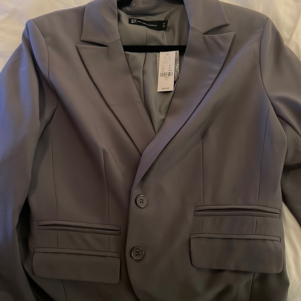 New York and company military style jacket size 12 new with tags.